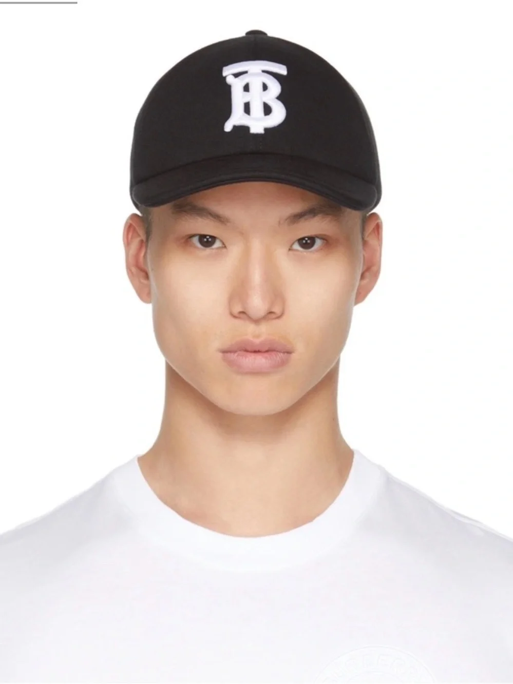 Burberry TB Logo Cap Black & White - Picture 2 of 16